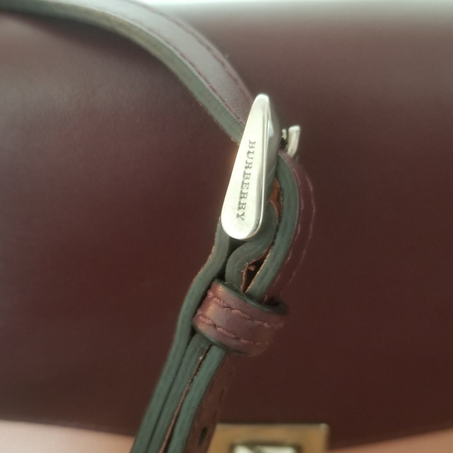 Burberry Macken Crossbody Bag in Pink