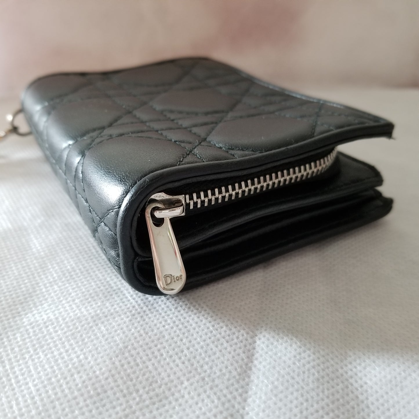 Vintage Christian Dior Mini Lady Dior Wallet