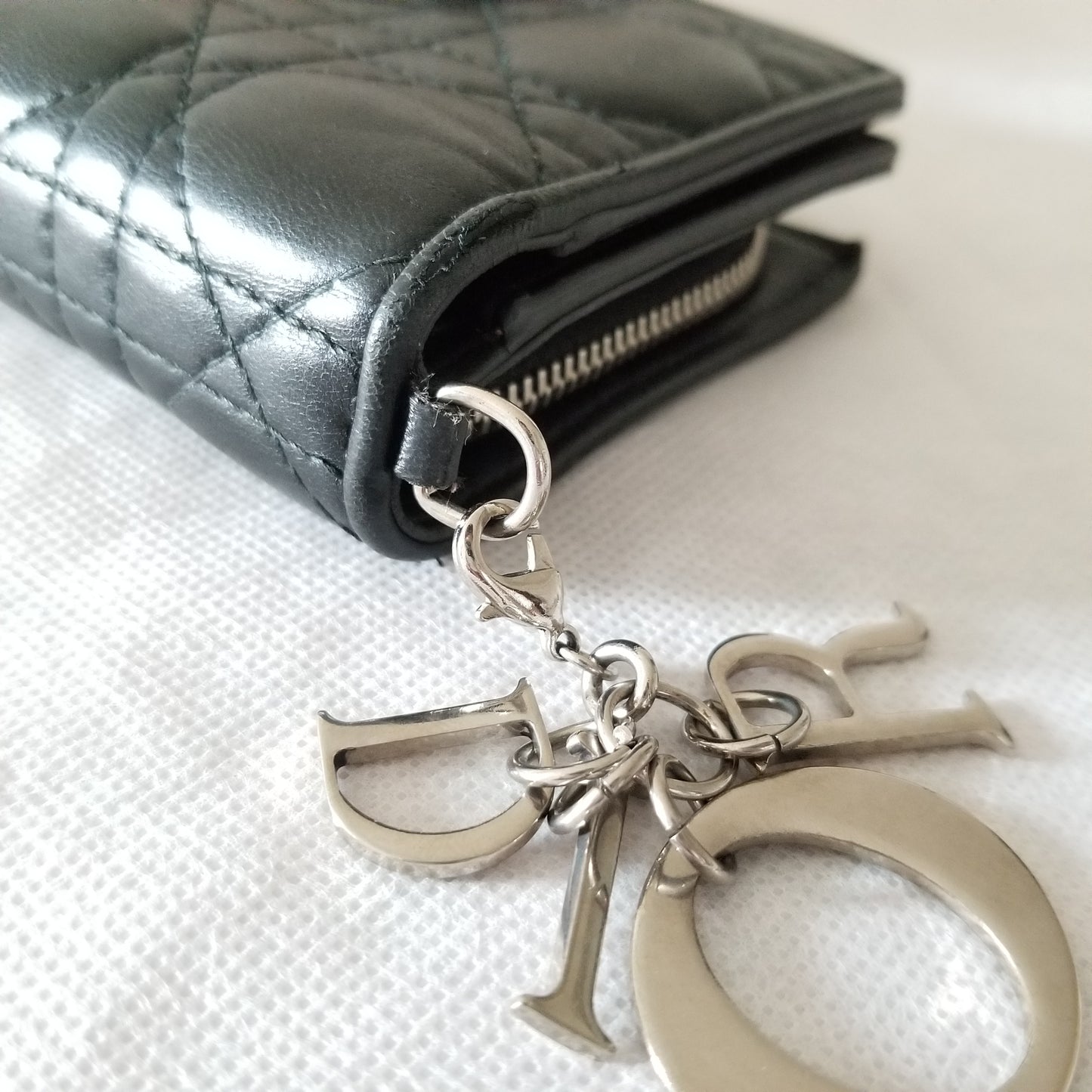 Vintage Christian Dior Mini Lady Dior Wallet