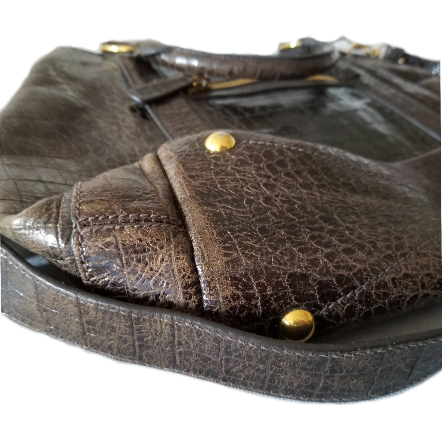 Miu Miu St.Cocco Leather Tote Bag