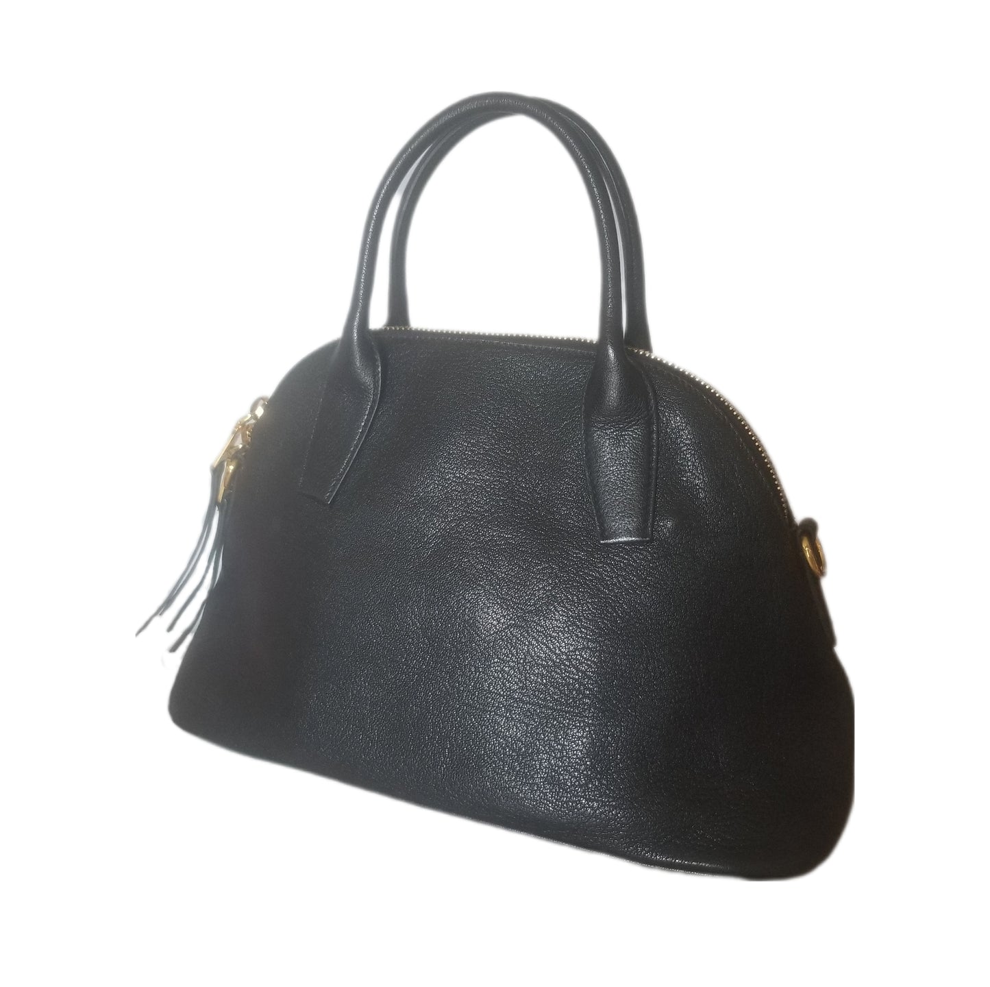 Miu Miu Madras Leather Dome Handbag