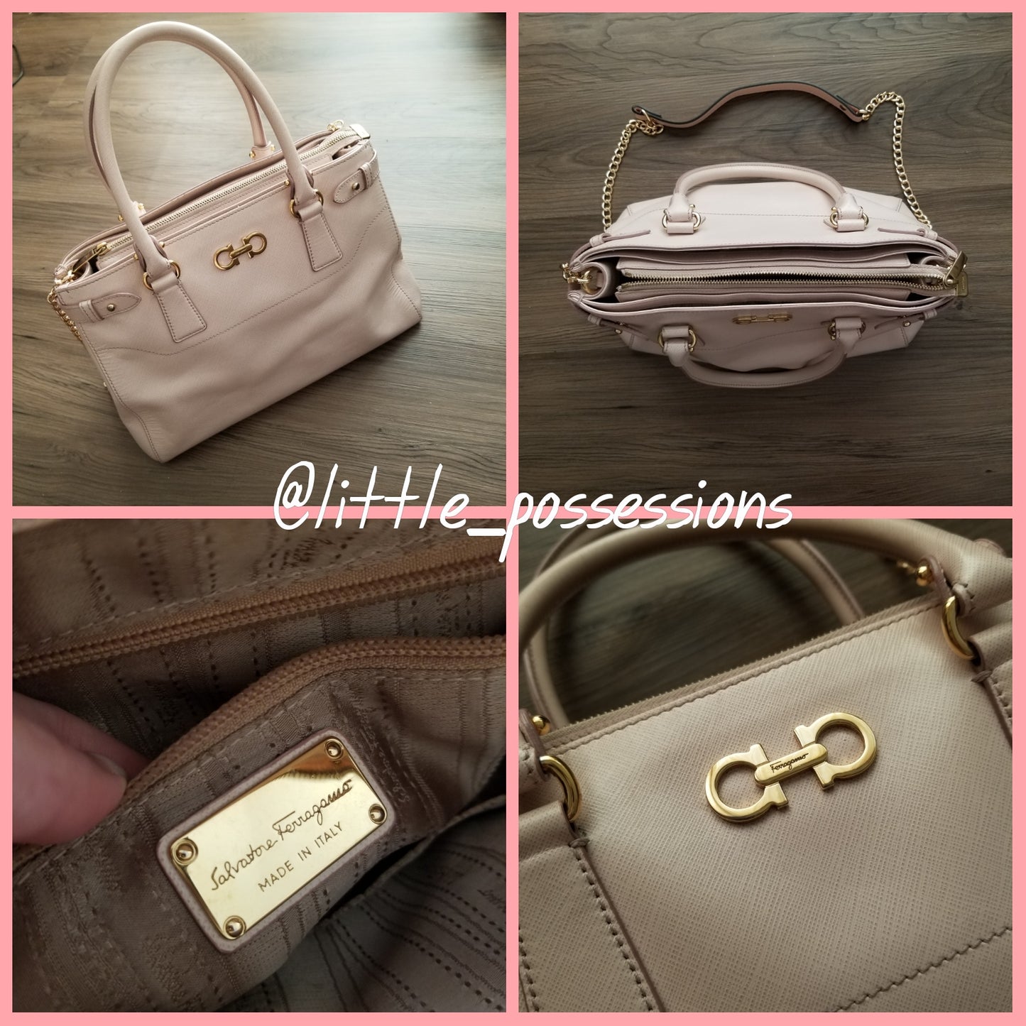 Salvatore Ferragamo Gancini Tote Bag