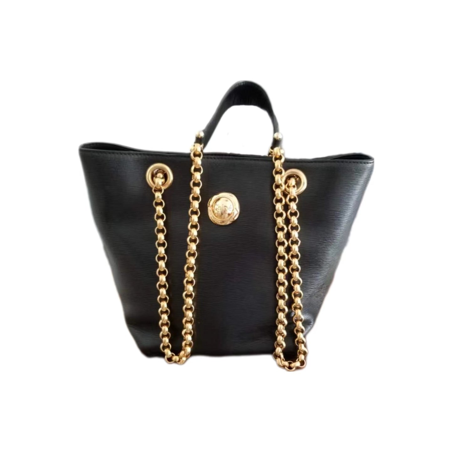 Vintage Chloé EPI Sling Chain Bag
