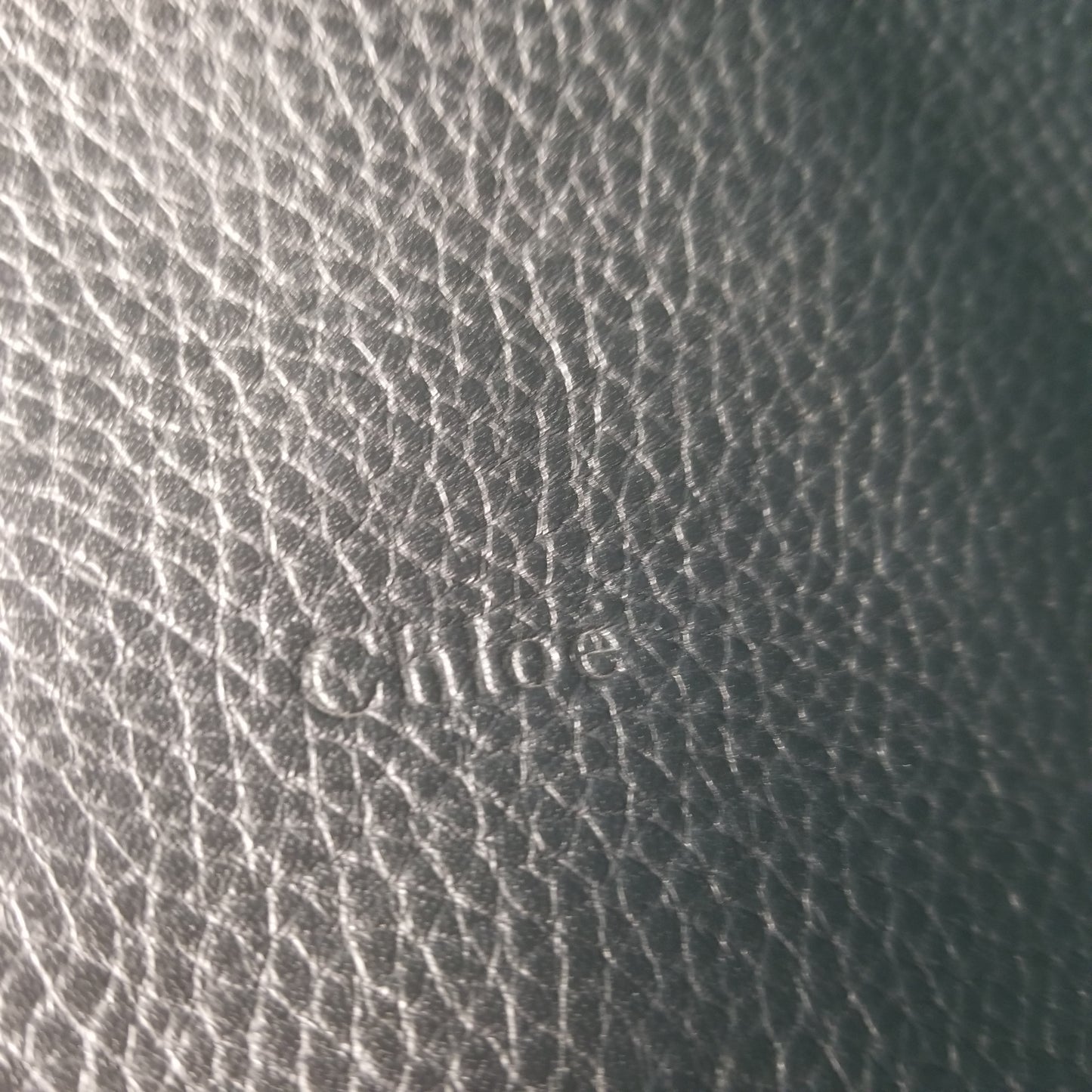 Preloved Chloé Dree Leather Handbag in Black