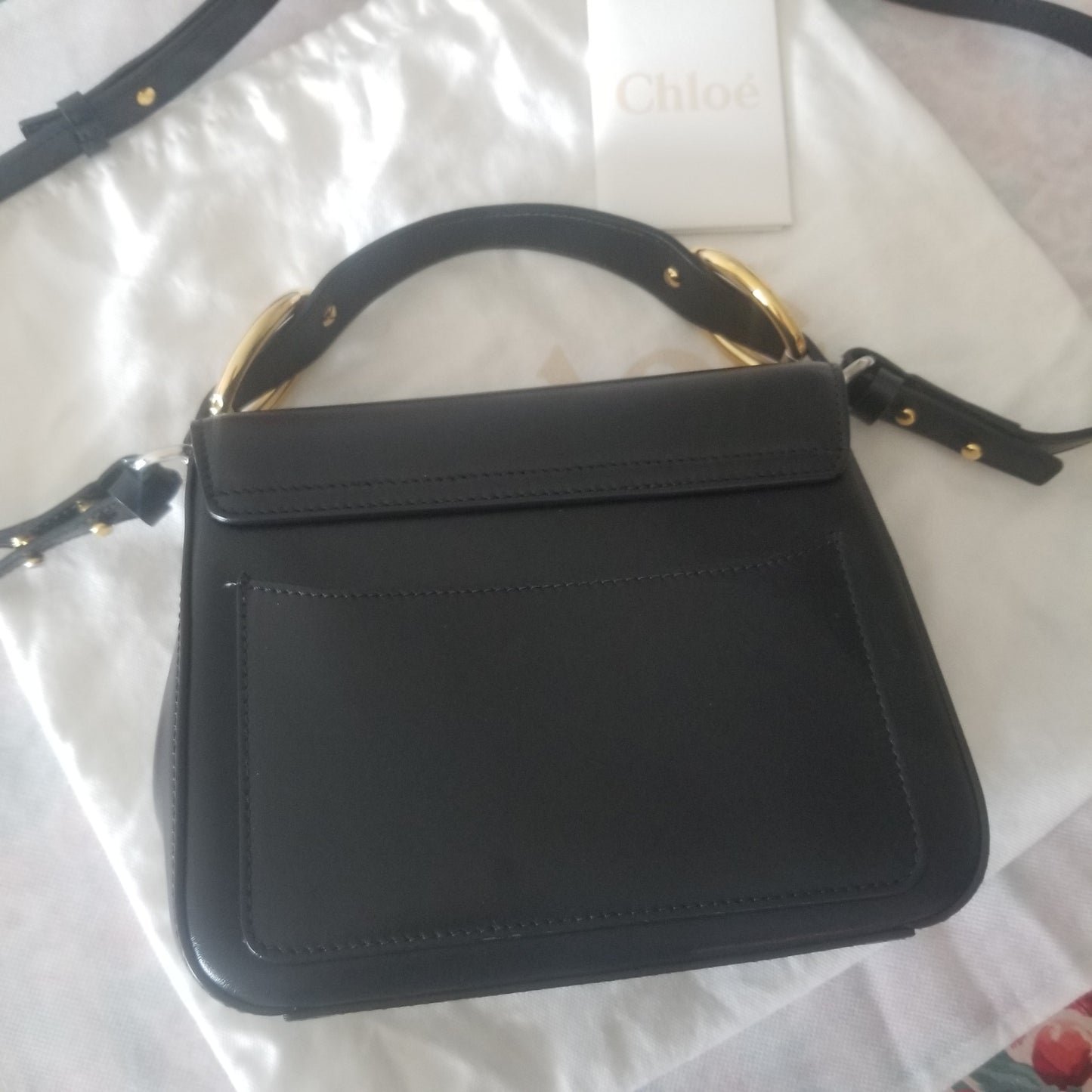 Chloé The C Leather Crossbody Bag