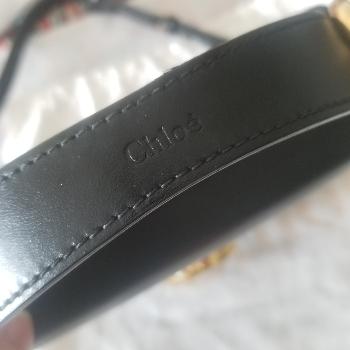 Chloé The C Leather Crossbody Bag