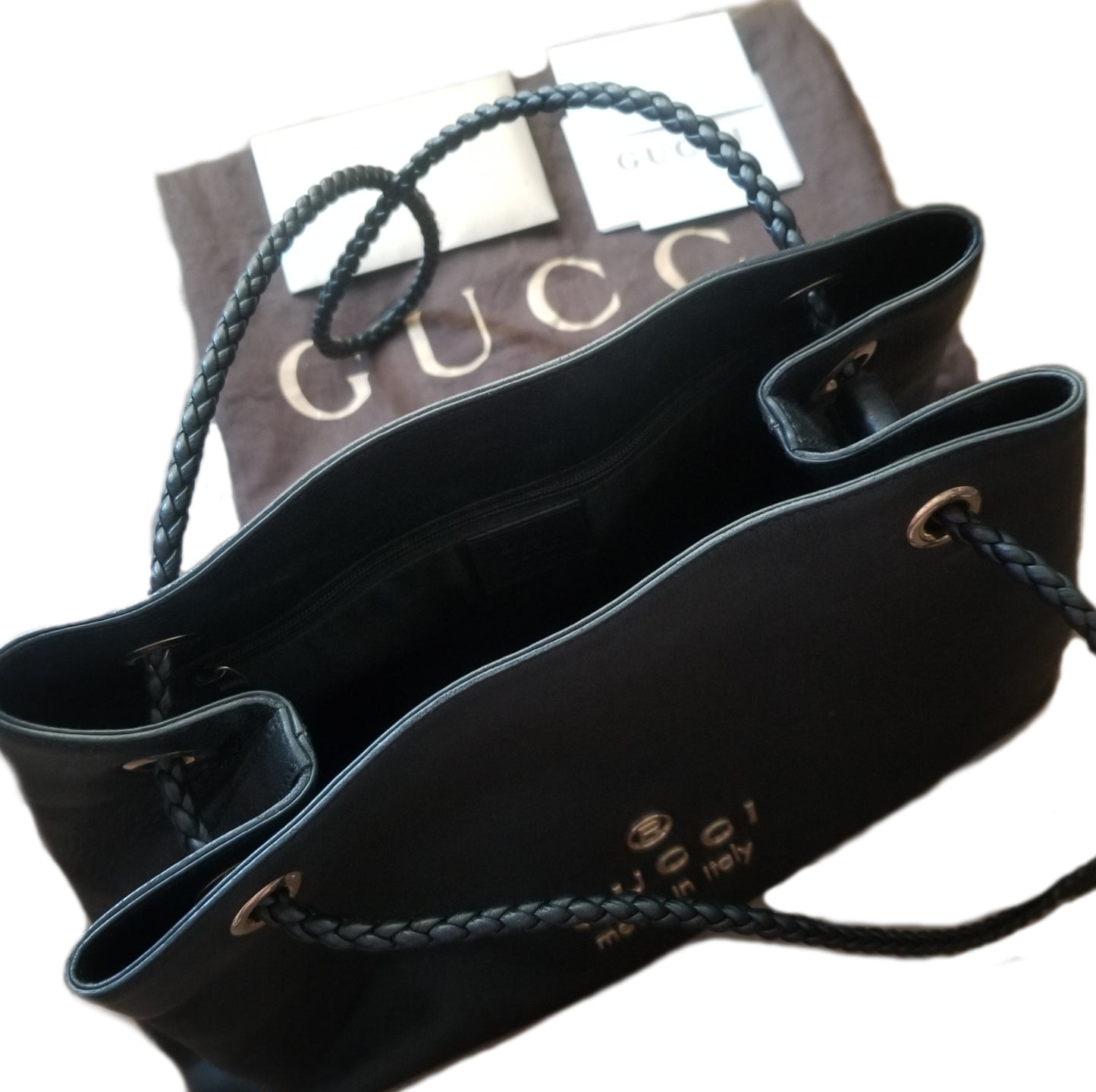 Gucci Gifford Leather Tote Bag