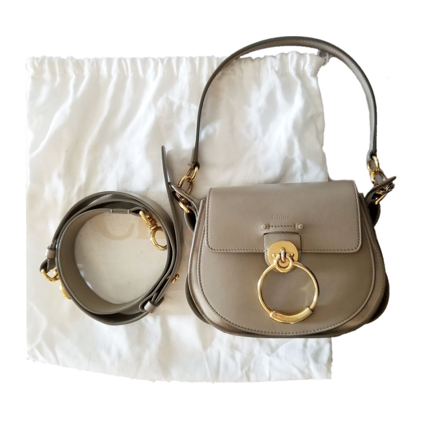 Chloé Tess Leather 2-way Bag