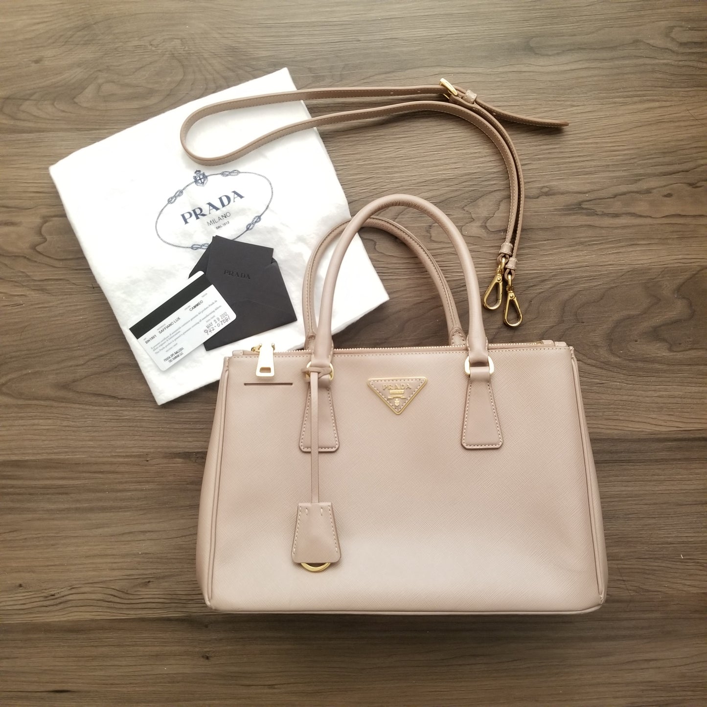Prada Galleria Saffiano Leather Handbag