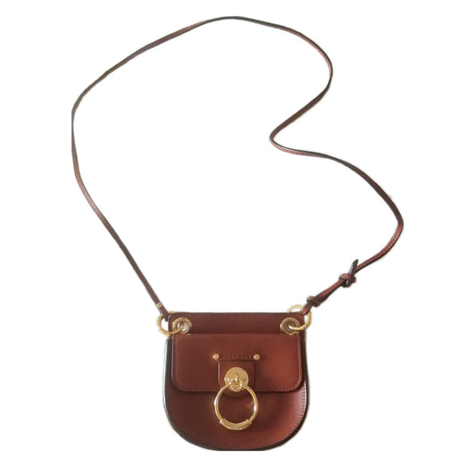 Preloved Chloé Mini Tess Crossbody bag in Brown