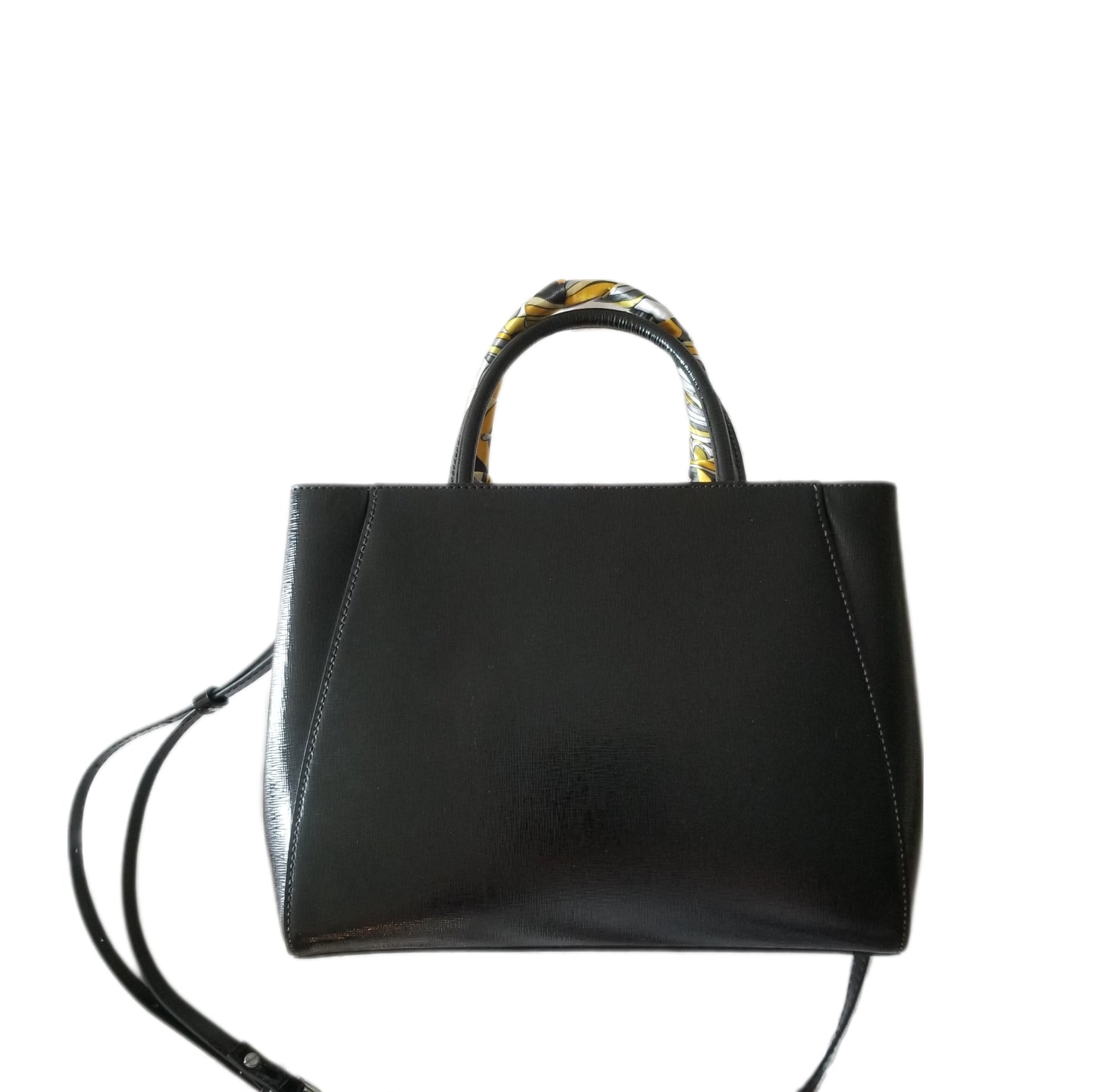 Fendi 2JOURS Petite Patent Leather Bag