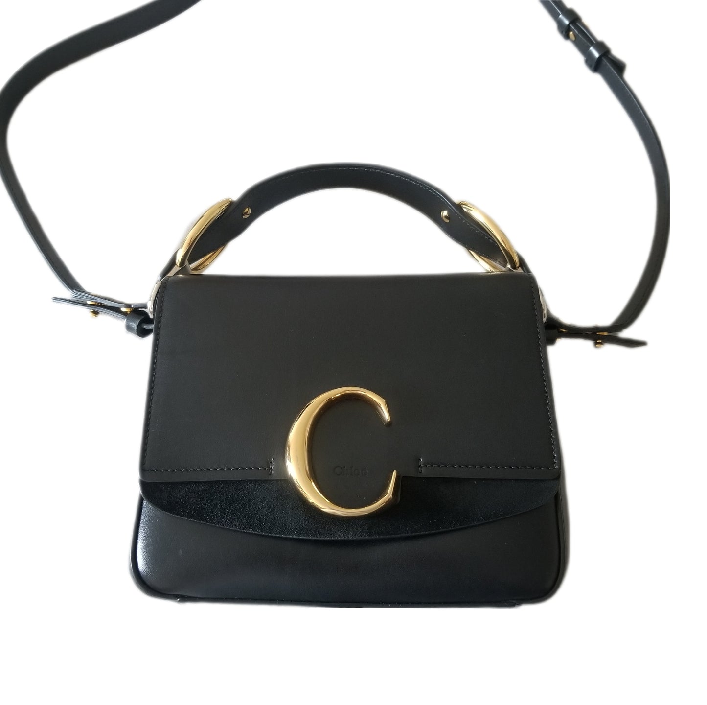 Chloé The C Leather Crossbody Bag