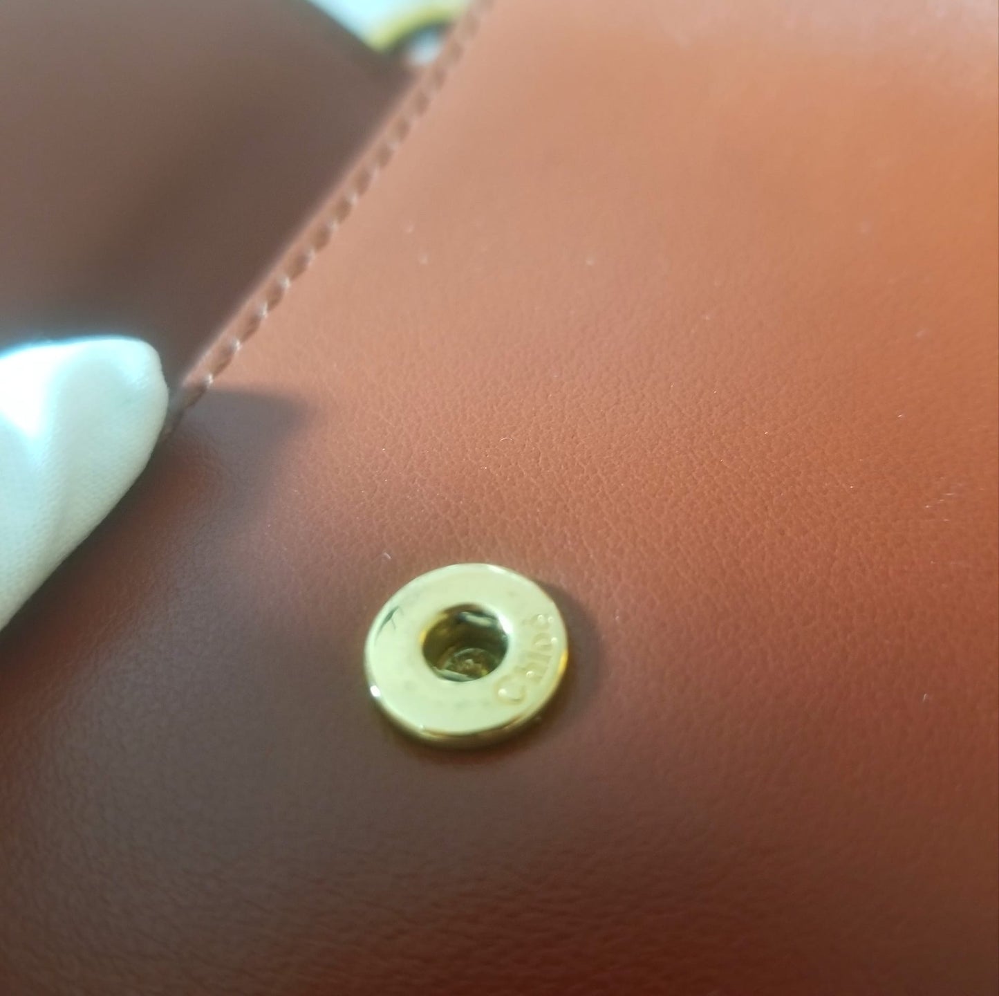 Preloved Chloé Mini Tess Crossbody bag in Brown